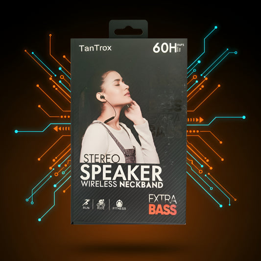 TanTrox NB-02 STEREO SPEAKER WIRELESS NECKBAND EXTRA BASS